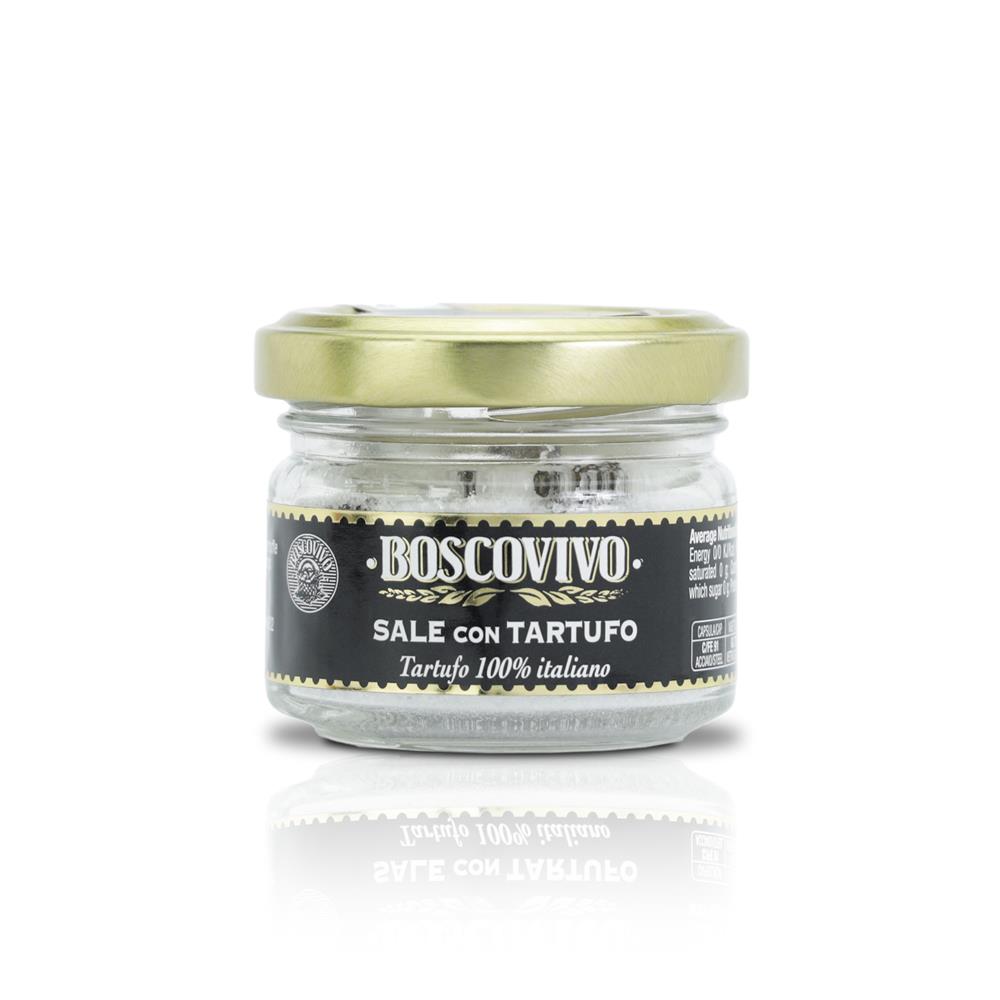 Sale con Tartufo Nero (Svart tryffelsalt – T. aestivum Vitt 10%)