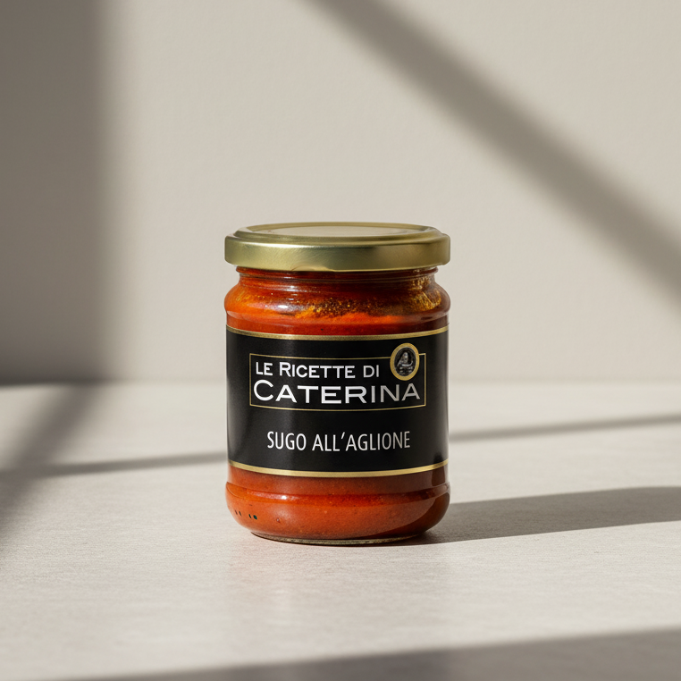 Sugo all'Aglione (tomatsås på Val Di Chiana-vitlök)